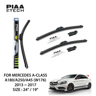 Mercedes Benz A-Class W176 PIAA Si-Tech Silicone Wiper (24" / 19")