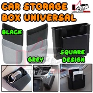 READY STOCK!!!  CAR ORGANIZER STORAGE BAG BOX HOLDER BLACK UNIVERSAL PHONE AUTO ACCESSORIES FOR AXIA MYVI BEZZA WIRA