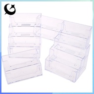 [FIREFLY1] Desktop office business card holder transparent counter display stand accessory OOO