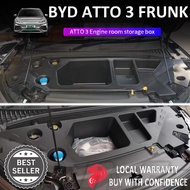 BYD ATTO 3 RHD Frunk Car Interior Storage Box Organizer Front Trunk Organizer