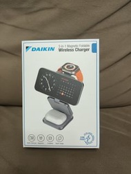 DAIKIN WIRELESS CHARGER 智能電話 智能手錶 藍芽 三合一 無線 充電器 叉電器