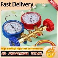 Manifold Gauge With Connector Refrigerant Device Pressure Gauge Refrigerant Filling Device High-prec