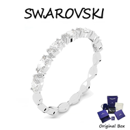 ♈Swarovski♈ （S925 เงินสเตอร์ลิง）M341577 แหวนเพชรขาวทรงมาร์คีส์ Vittore (แจกกล่องของขวัญบรรจุภัณฑ์ของ