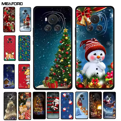 Christmas Case For Honor Magic 6 / 6 Lite / 6 Pro Case Magic 5 4 Pro Lovely Soft TPU Silicone Covers
