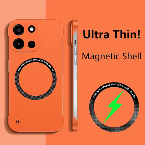 Ultra Thin Matte Hard PC For Magsafe Magnetic Case For Oneplus 15 13 13T 12 11 10 9 Turbo6 Ace6 Ace5