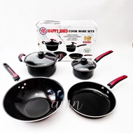 Happy Bird D1110 Cookware Set Enamel Pan Set Food Grade