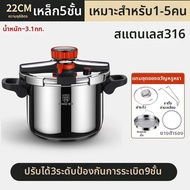 หม้อตุ๋นไฟฟ้าสแตนเลส 316
