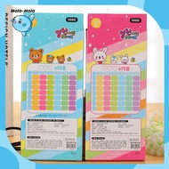 2014 Complete 5-In-1 Stationery Set with Cute Character Motifs Y1702