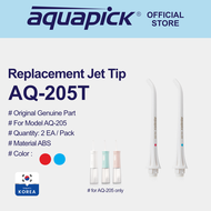 Aquapick Jet Tips Nozzle Replacement for AQ-205 AQ205 Water Flosser (1 Pair)