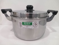 26cm stainless steel double handle pot