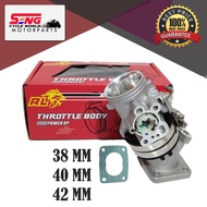 YAMAHA Y15 ZR THROTTLE BODY (OVAL-32MM , 34MM , 36MM , 38MM , 40MM , 42MM) REDLEO ESR