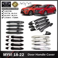 Modish Perodua Myvi 2018-2024 Car Door Handle Cover Accessories 4pcs gen3 myvi facelift mg3
