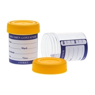 Urine Container Yellow Cap