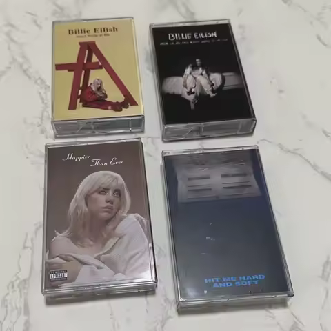 Billie Eilish Cassette Tape - Brand New Sealed - English Pop Alternative Hits for Fans & Collectors