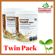 BNC Nutritional Yeast Flakes (Made in France) 200g x 2 - TWIN PACK
