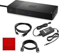 Koncept Dell WD22TB4 Thunderbolt 4 Dock - Dell Docking Station Dual Monitor with 180W AC Adapter, HDMI Cable, DisplayPort Cable, Laptop Docking Station