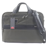 全新TUMI ALPHA II 彈道尼龍皮革雙肩公事包，卡其色，男士，日本限定款