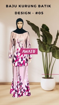 Baju Kurung Batik Malaysia Baju kurung Moden Kurung Women Muslim Wear Tradition Dress Baju Nikah Baju Batik Malaysia Kerajaan Baju Raya 2024