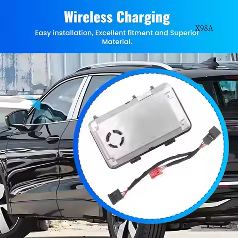 QM-5CG980611A For VW Golf Mk7 Passat B8 T-Roc Jetta Arteon Tiguan Mk2 Car Wireless Charging 5CG 980 