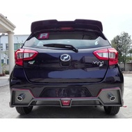 Perodua Myvi 2018-2019 Rear GT Bumper PP