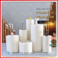 Exhibition Stand Multi-Layer Display Rack Folding Exhibition Stand Wedding Cylindrical Window