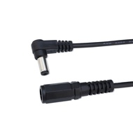 DC5521 Female to Elbow Extension Cable Adapter Cable Right Angle Male to Female DC Power Cable Charg