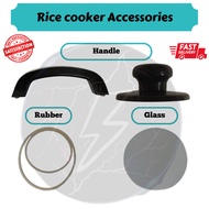 Multi Universal Rice Cooker Accessories Replacement Handle/Round Cover Knob/Glass/Rubber [ Panasonic