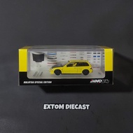 Inno64 Honda Civic EF9 SiR Yellow Black Carbon Malaysia Special Edition