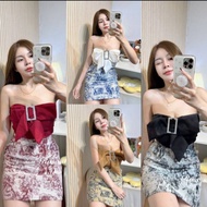 Rose Shop - Bangkok Women's Short Skirt Set - 49