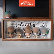 Glass Blind Box Display Box Blind Box Storage Cabinet Dust-proof Transparent Display Box Desktop Dec
