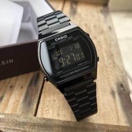 🇹🇭🇹🇭 Casio นาฬิกาข้อมือผู้ชาย หญิง สีชมพู สายสเตนเลส รุ่น B640WC-5A.แถมฟรีกล่องนาฬิกาคาสิโอ+ตั้งเวลา