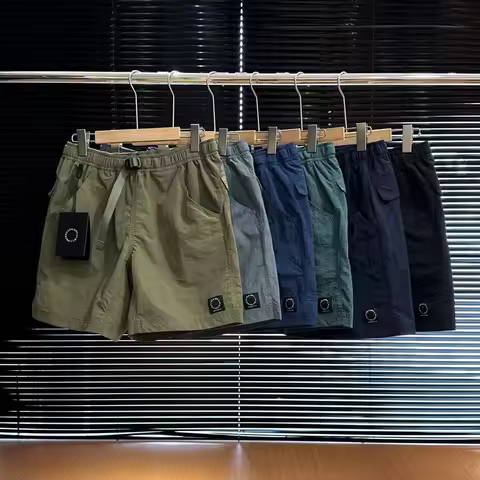 Japanese Yamatomichi 5-pockets Shorts Function Adjustable Belt Men Women Quick Dry Loose Climp Cycli