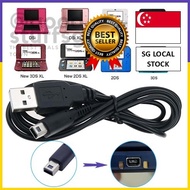 [SG FREE 🚚]USB Data Charger Charging Power Cable Cord for Nintendo New 2DS/ 2DS XL/ 2DS/ DSi Lite DS
