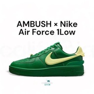 可3期分期0利率 👟AMBUSH x Nike Air Force 1 Low 綠黃色 DV3464-300 男女通用款式