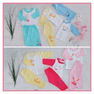 Girls long-sleeved cotton t-shirt set-Alia