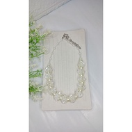 PREMIUM NECKLACE BEADS LOTUS HIJAB NECKLACE/