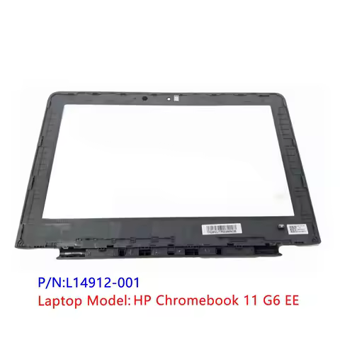 Black Original New For HP Chromebook 11 G6 EE Lcd Bezel Cover Front Frame Bezel B Cover L14912-001