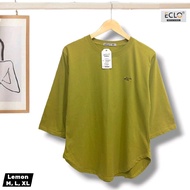 Women's Plain 7/8 T-shirts January 18 Baju Perempuan T Shirt Baju T Shirt Perempuan