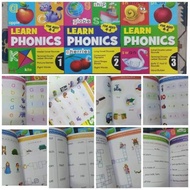 buku learn phonics 1,2,3,
