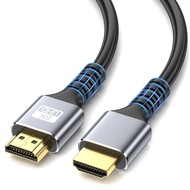 looyotul 8k Cavo Hdmi 3m Ultra Alta Velocità HDMI 2.1 Cavo 4K@120Hz 8K@60Hz 48gbps connettore placca