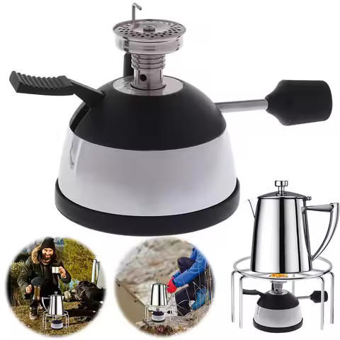 Butane Mini Burner for Tabletop Siphon Syphon Refillable Portable Butane Burner Adjustable Flame Gas