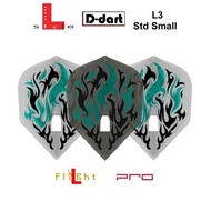 L STYLE DARTS FLIGHT - (L3 SHAPE) Willem Mandigers ver.1.1 PRO L3 Mix FLIGHT L PRO DART FLIGHT