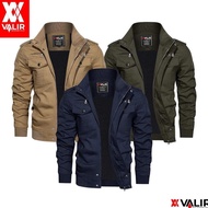 Grand Valir Edmund - Jaket Pria Bomber Model Militer Tran Acket Cowok