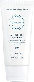 Moisture Aqua Serum, Hyaluronic Acid Hydrating Gel Moisturizer, Light Weight, Water Based, Oil Free,