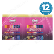 สีไม้มาสเตอร์อาร์ต Premium สีไม้ 1 หัว 24สี 36สี 48สี ยี่ห้อ Master Art / แพ็ค (12กล่อง)