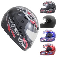 ✍Adult Full Face Helmet Motorcycle Riding Helmet Moto Shockproof Helmet Anti Fog Lens Safety Helmet✲