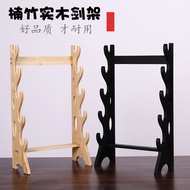Vertical rack for vintage swords, multi-layer cold sword rack, composite film and television bow and