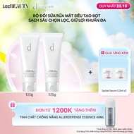 Combo Sữa rửa mặt siêu bọt d Program Cleansing Foam 120g