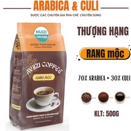 Cà phê hạt nguyên chất ARABICA Rang Mộc 70%arabica+30% culi ( 500G )