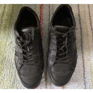 ALDO Shoe size 40 Leather Black 7.5 US Length 28 Cm.